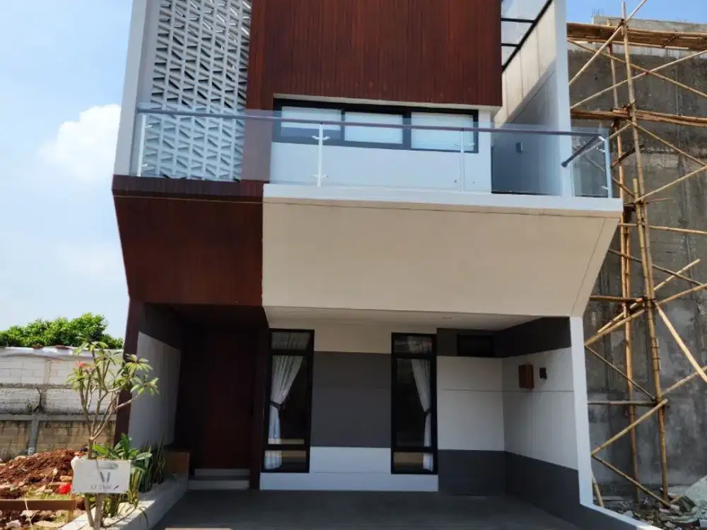 Rumah Cluster Dekat ke Gate Tol Serpong Cinere, Banyak Bonus