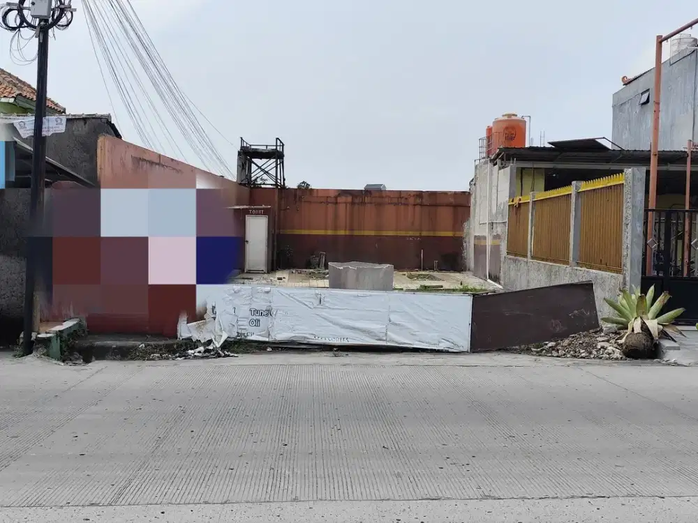 Dijual Tanah Kavling Ruko 142m² di Pinggir Jalan Ramai Cibinong Bogor