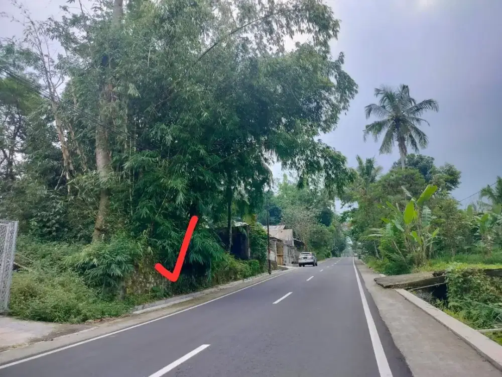 Tanah View Sawah Strategis Area Wisata Utara Kopi Rolas Jln Kaliurang