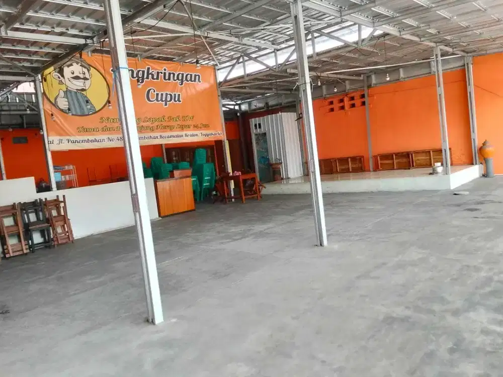 Ruang usaha di kraton dekat malioboro
