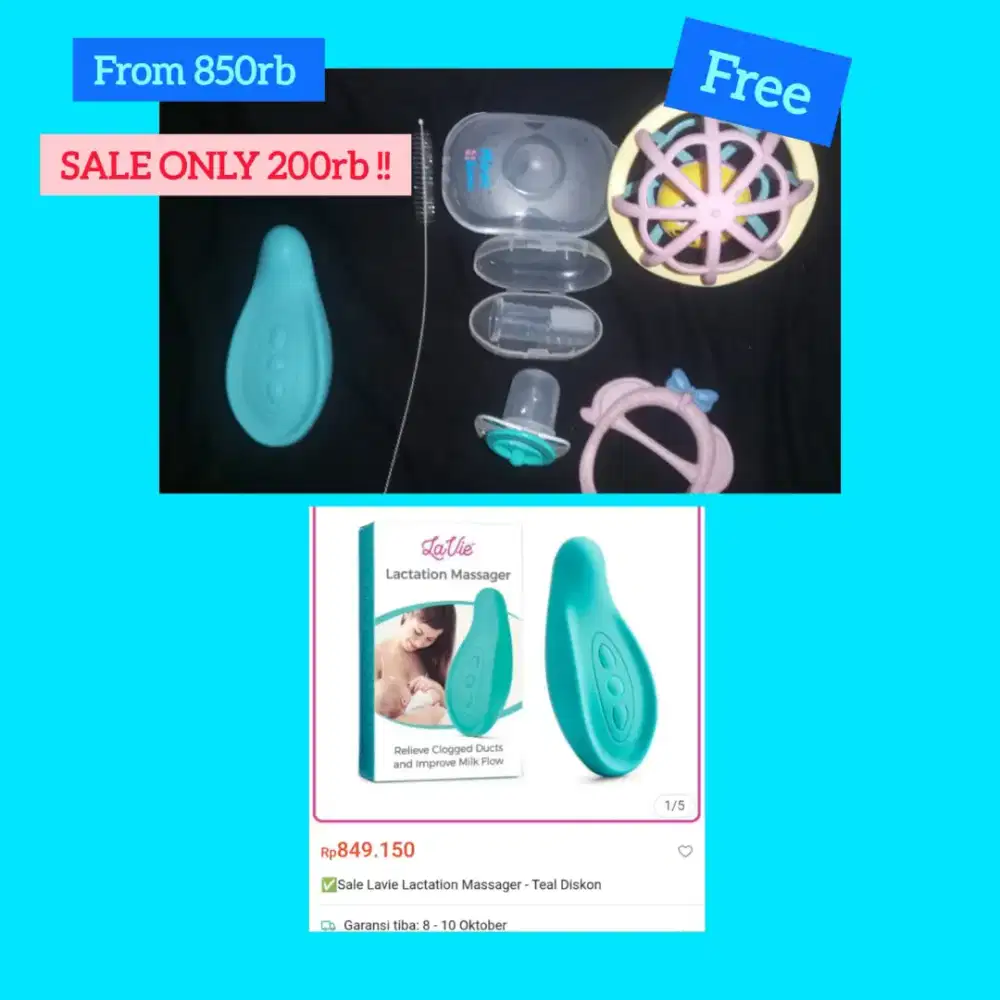 Di jual alat makan bayi , botol susu,mpeng, kantong asi dll