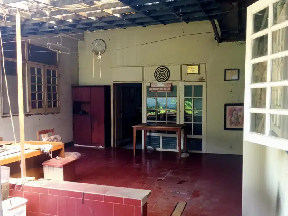 Rumah dijual murah luas hitung tanah pinggir jalan cikutra bandung