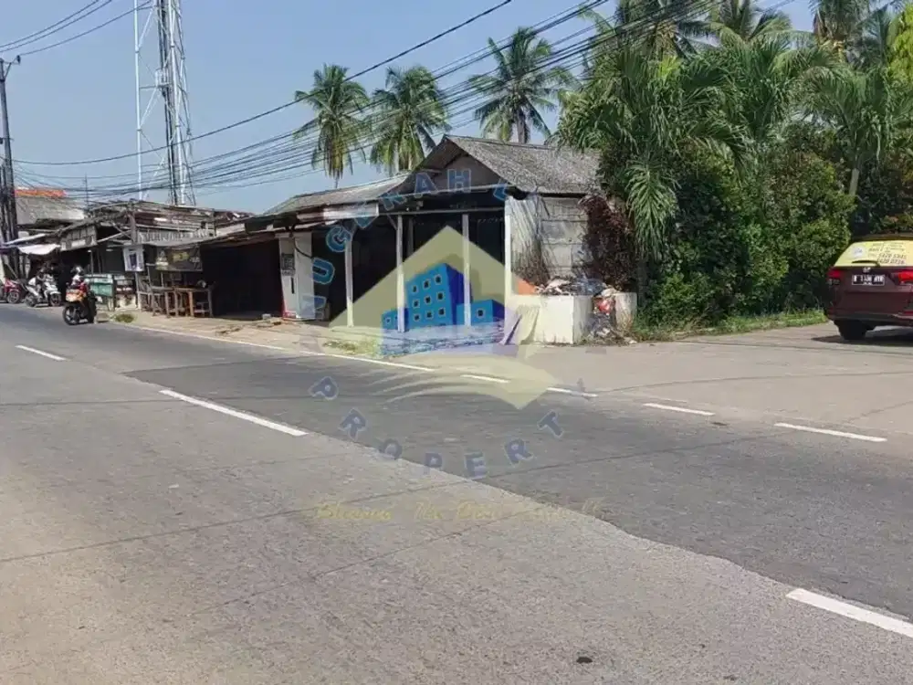 Dijual Ex Pabrik di Jl Raya Rajeg Tanjakan, Tangerang - Banten.