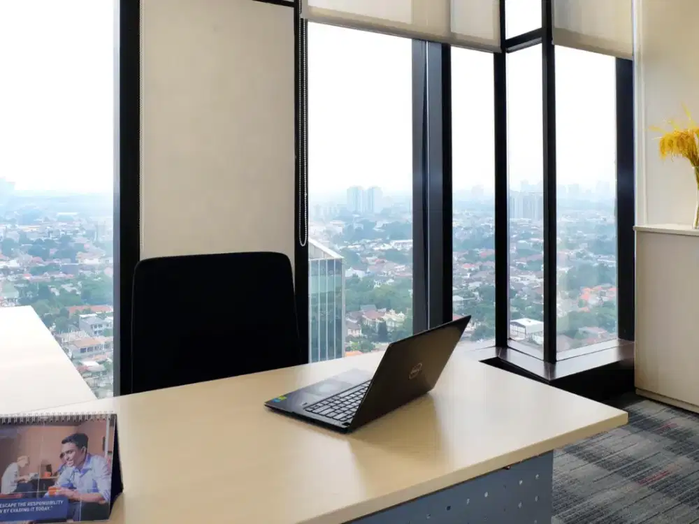Sewa Unit Kantor 3 Pax Full Furnished di Alamanda Tower TB Simatupang