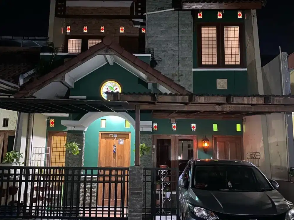 Rumah semi furnish di jambon dkt jalan kabupaten