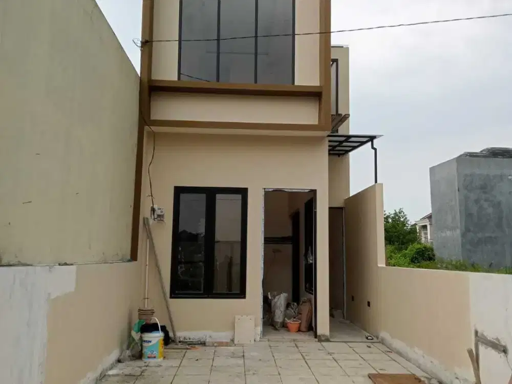 Rumah 600 jutaan free biaya biaya lokasi dekat Rungkut
