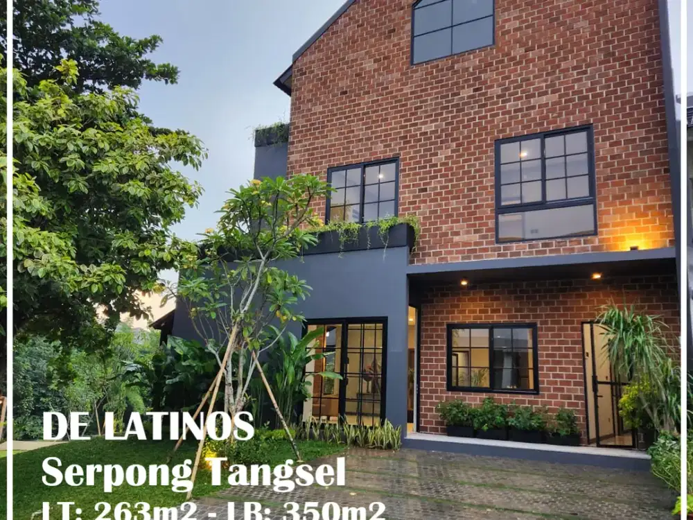 Rumah Mewah 2 Lantai di Cluster Premium Serpong Tangsel -sc12896
