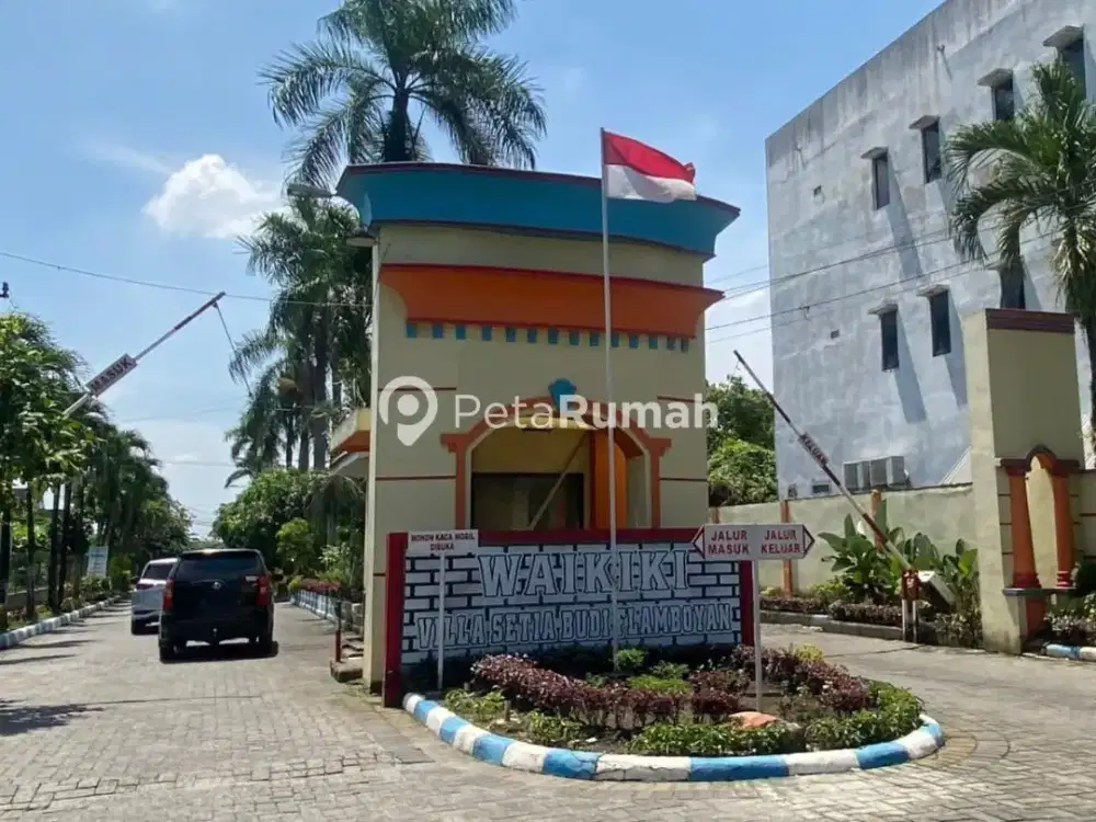 DIJUAL RUMAH JALAN FLAMBOYAN RAYA KOMPLEK WAIKIKI DAERAH TUNTUNGAN