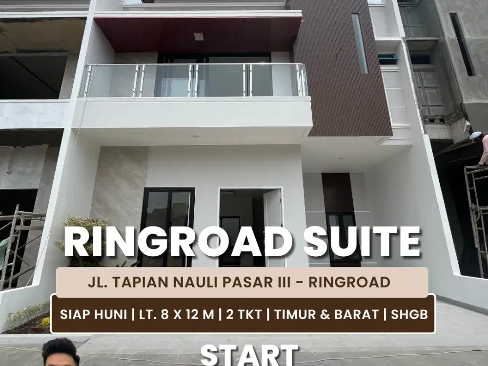 Jual Rumah Tipe Villa Siap Huni Daerah Sunggal