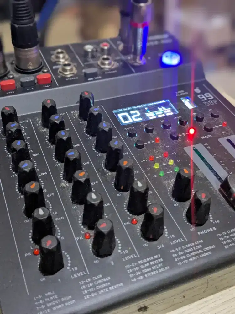 Audio Mixer dbvoice msx 402 seperti baru