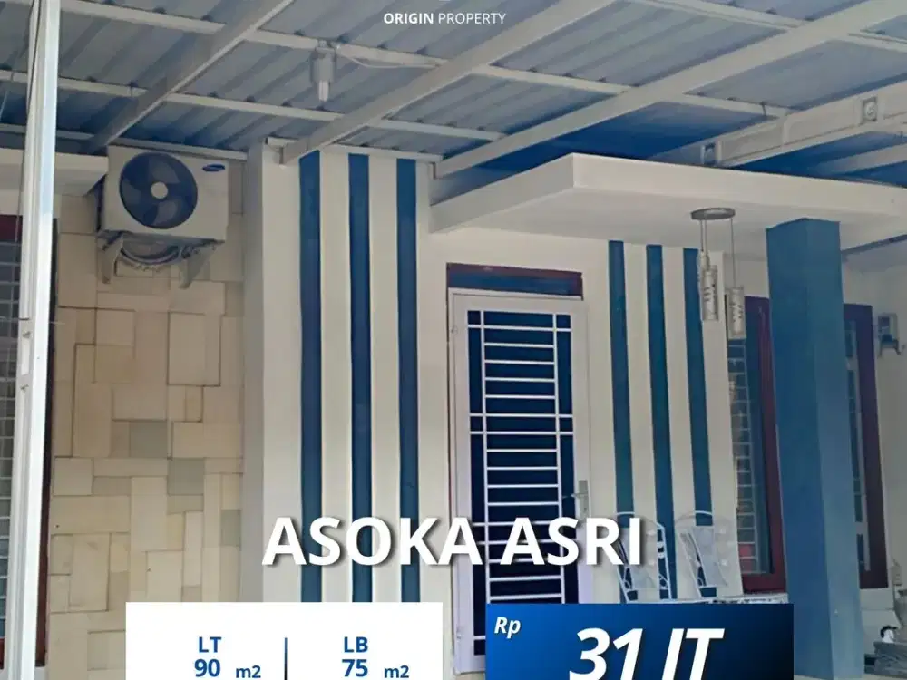 Disewa Rumah Full Furnished Komplek Taman Asoka Asri Type Amarante