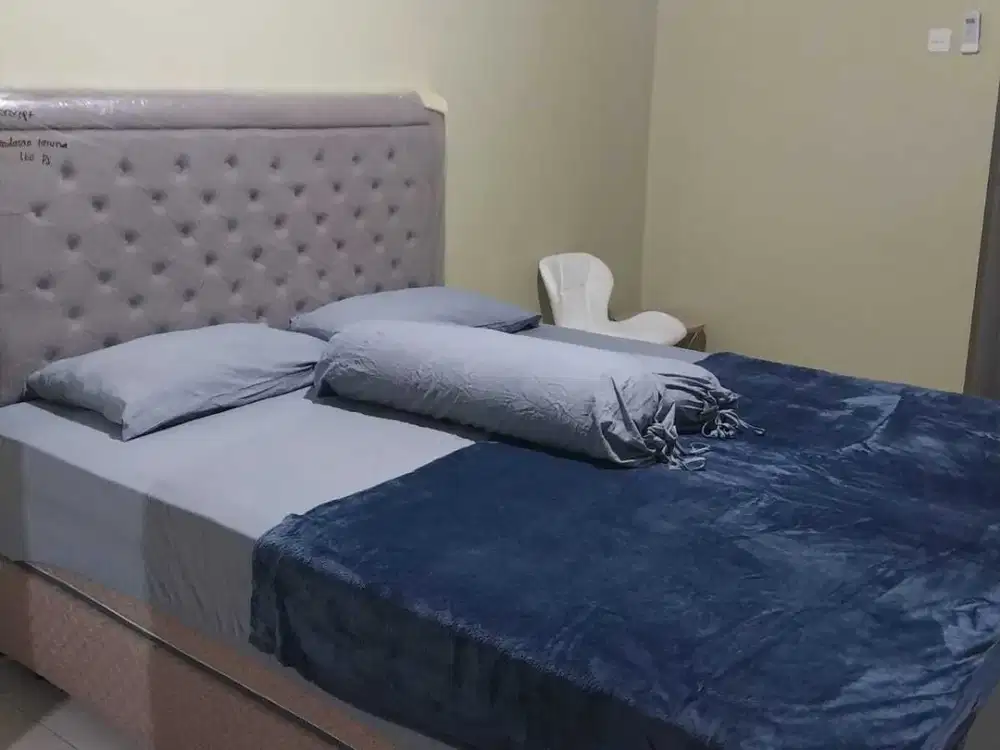 Jual type studio fullfurnish baru siap huni apartemen bassura city