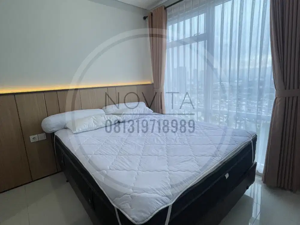 Sewa Apartemen Puri Mansion – 2 BR + 1 Study Room Fully Furnished