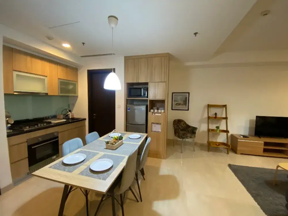 Disewakan apartemen 2 bedroom 2 bathroom fully furnished