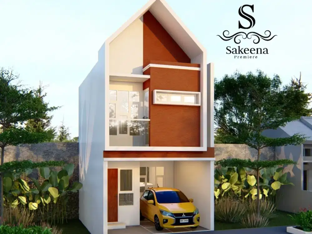 Rumah Cluster Modern Murah Bunga 0% di pondok gede