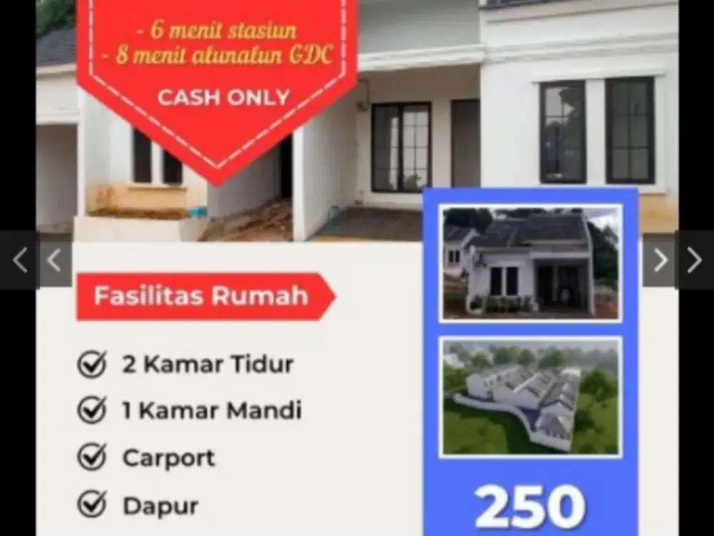 Rumah murah banting harga