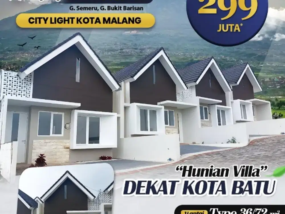 RUMAH VIEW KEREN DEKAT BATU UDARA SEJUK