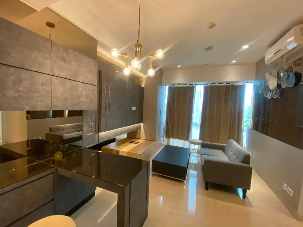 Disewakan apartemen 2 bedroom 1 bathroom fully furnished