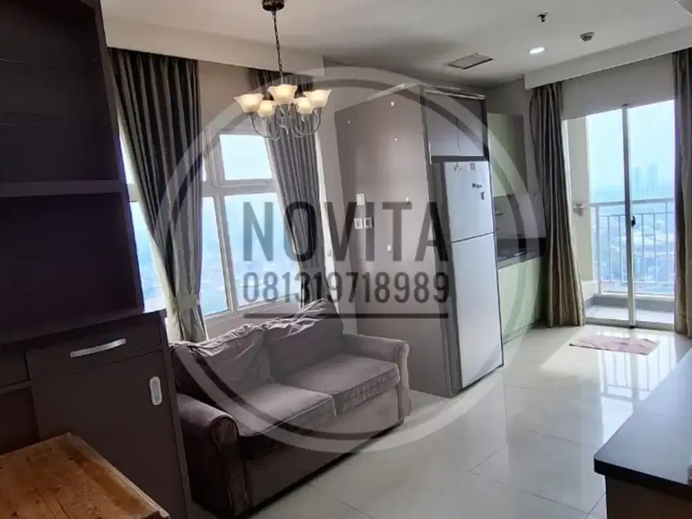 Dijual Apartemen Madison Park – 2 BR Hoek Unit Fully Furnished