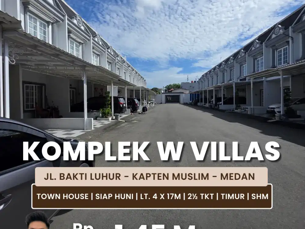 Jual Rumah Tipe Townhouse Semi Furnish Daerah Bakti Luhur