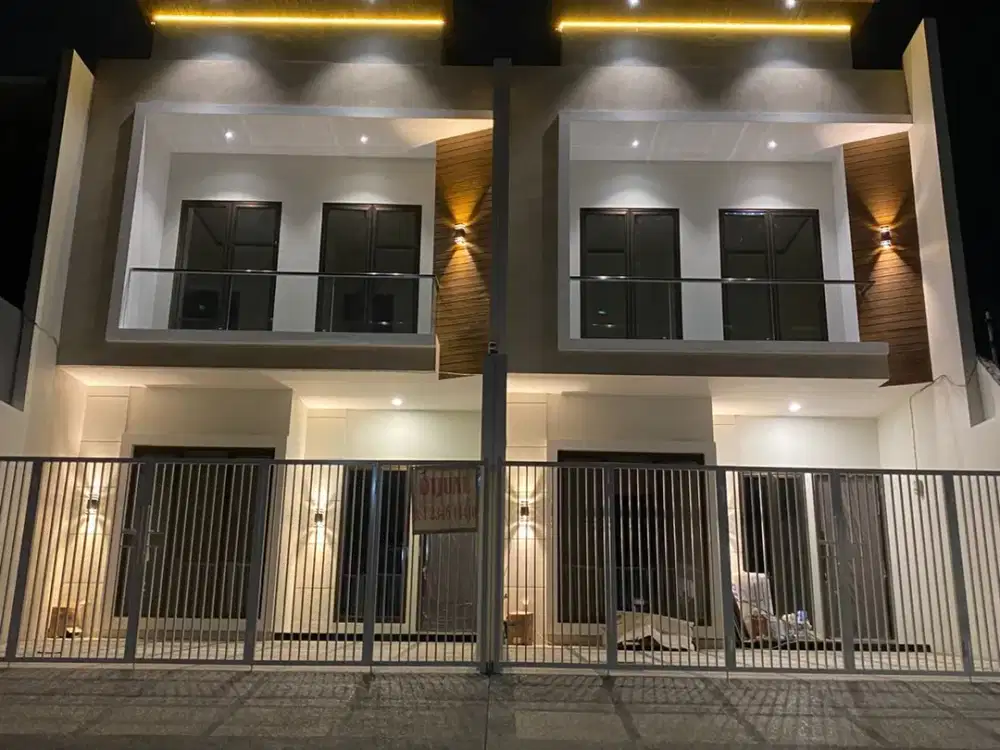 Rumah cantik selangkah ke raya merr rungkut cuma 2 unit saja