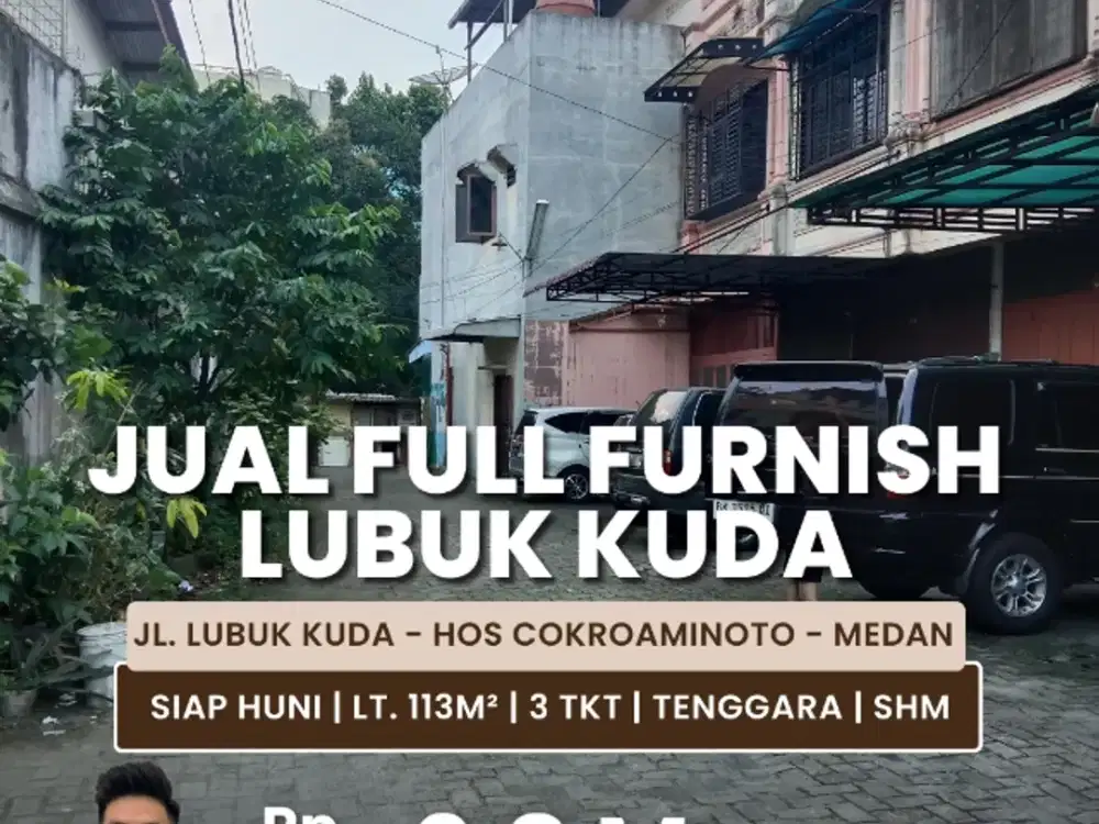 Jual Rumah Kondisi Siap Huni Full Furnish Daerah Hos Cokroaminoto