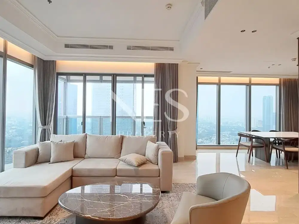 Sewa 57 Promenade 3 BR, Unit Bagus, Fully Furnish Jakarta Pusat