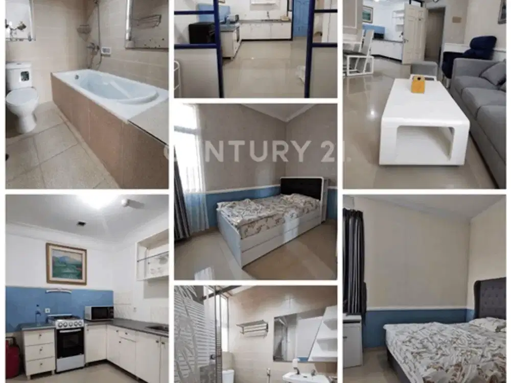 Apartment Crown Crout LC Tower 2 . 3BR Furnished Baru Siap Huni