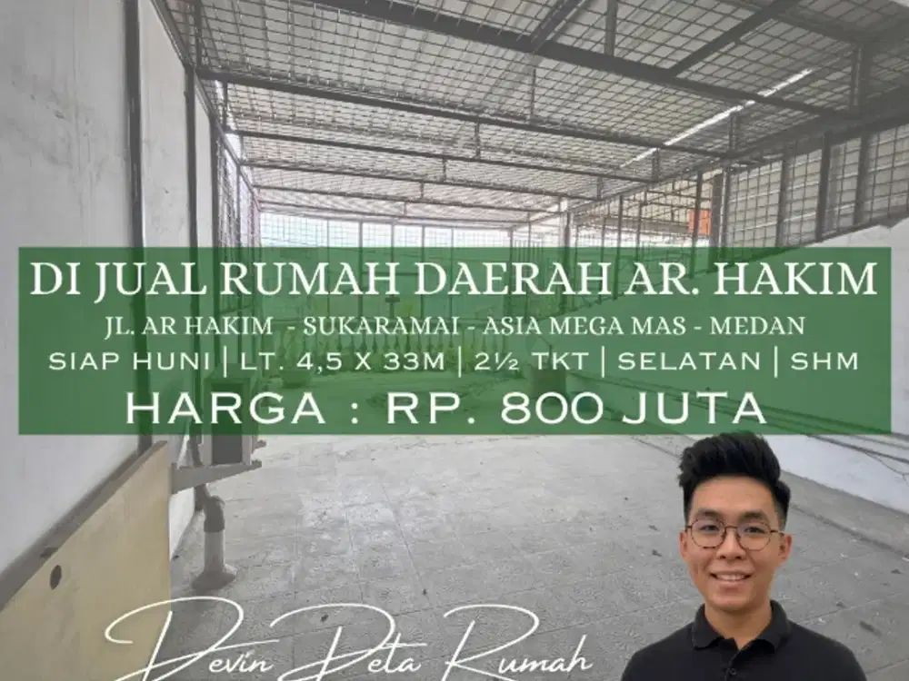 Jual Rumah Daerah AR. Hakim - Asia Mega Mas