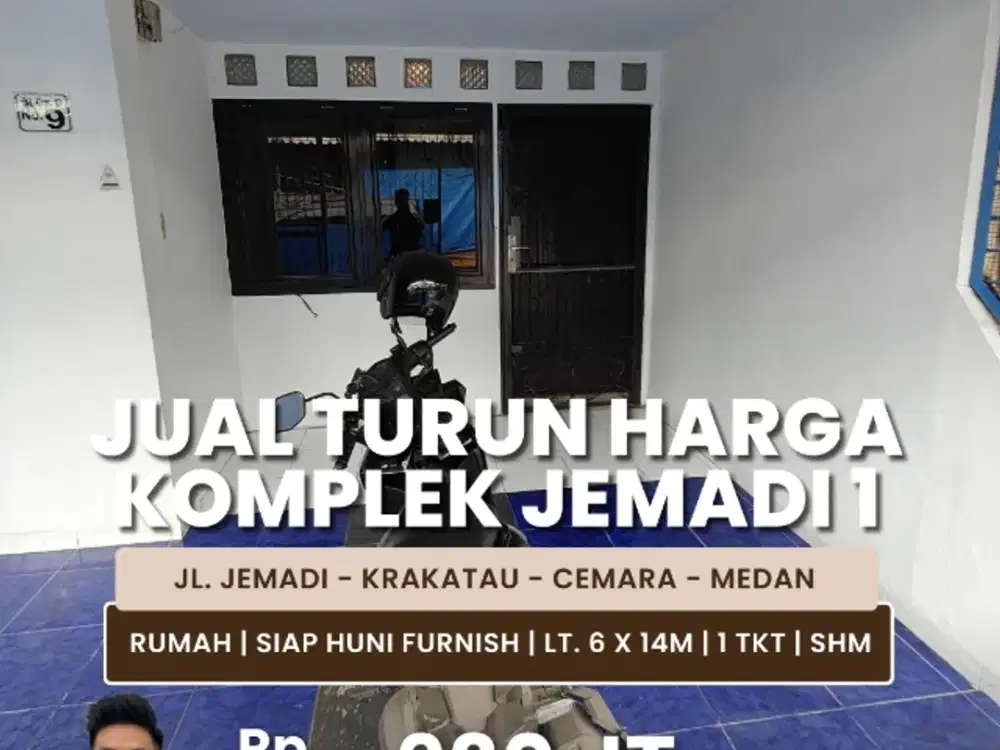 Jual Rumah Siap Huni Furnish Daerah Jemadi-Krakatau