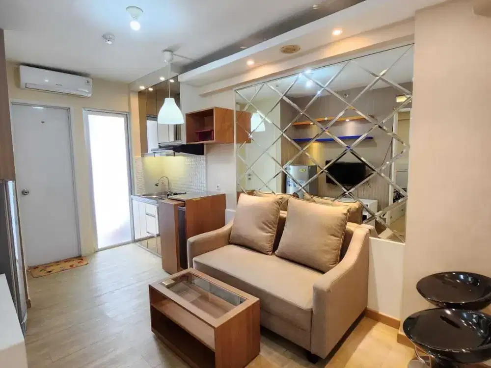 DISEWAKAN APARTEMEN BASSURA CITY 2BR FURNISH MEWAH ATAS MALL
