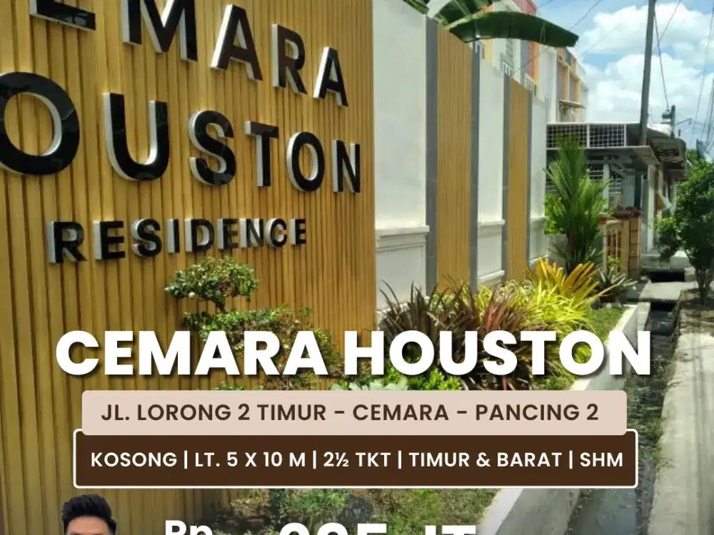 Jual Rumah Tipe Villa Kondisi Kosong Daerah Cemara