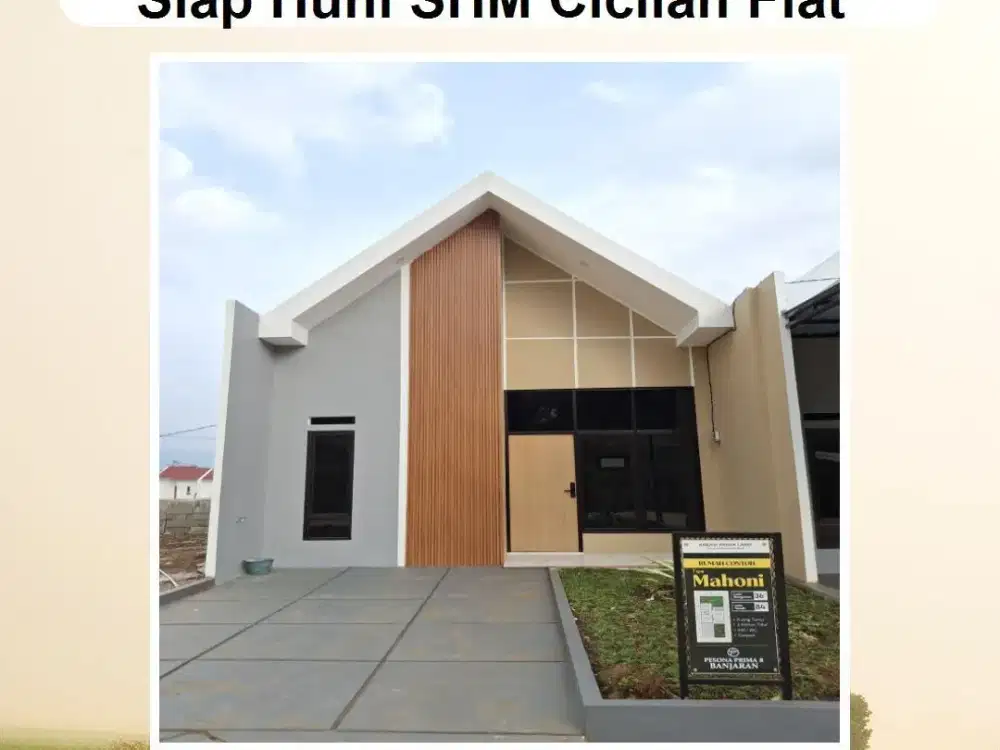 Rumah Scandinavian Suratnya SHM Double Dinding 18 Menit ke Tol Soroja