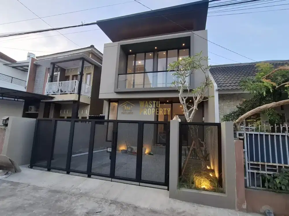 RUMAH KONTEMPORER, FULL FURNISHED DEKAT JOGJA BAY, SLEMAN