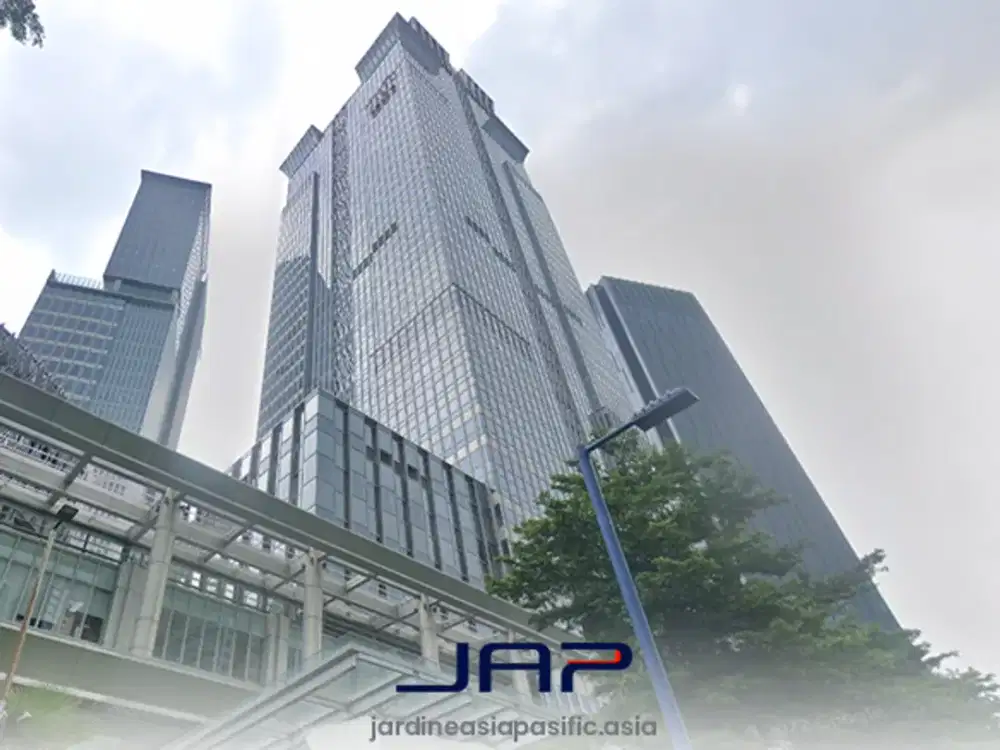 Sewa Kantor Grade A Sopo Del Tower 745 M2 Bare Strategis Mega Kuningan