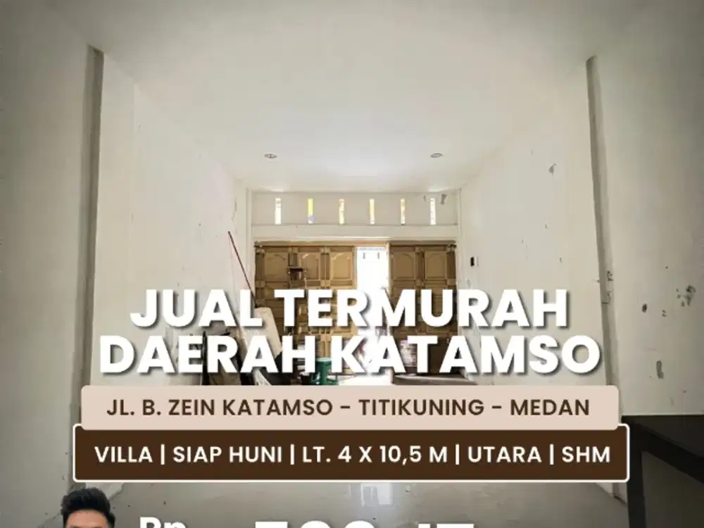 Jual Murah Rumah Tipe Townhouse Siap Huni Di Katamso