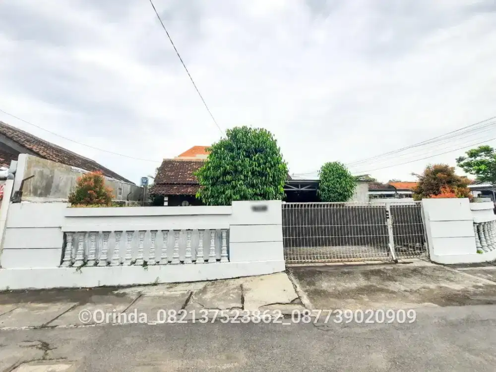 Rumah Jl. Minggiran Dekat Pasar Pasty, Mantrijeron Jogja