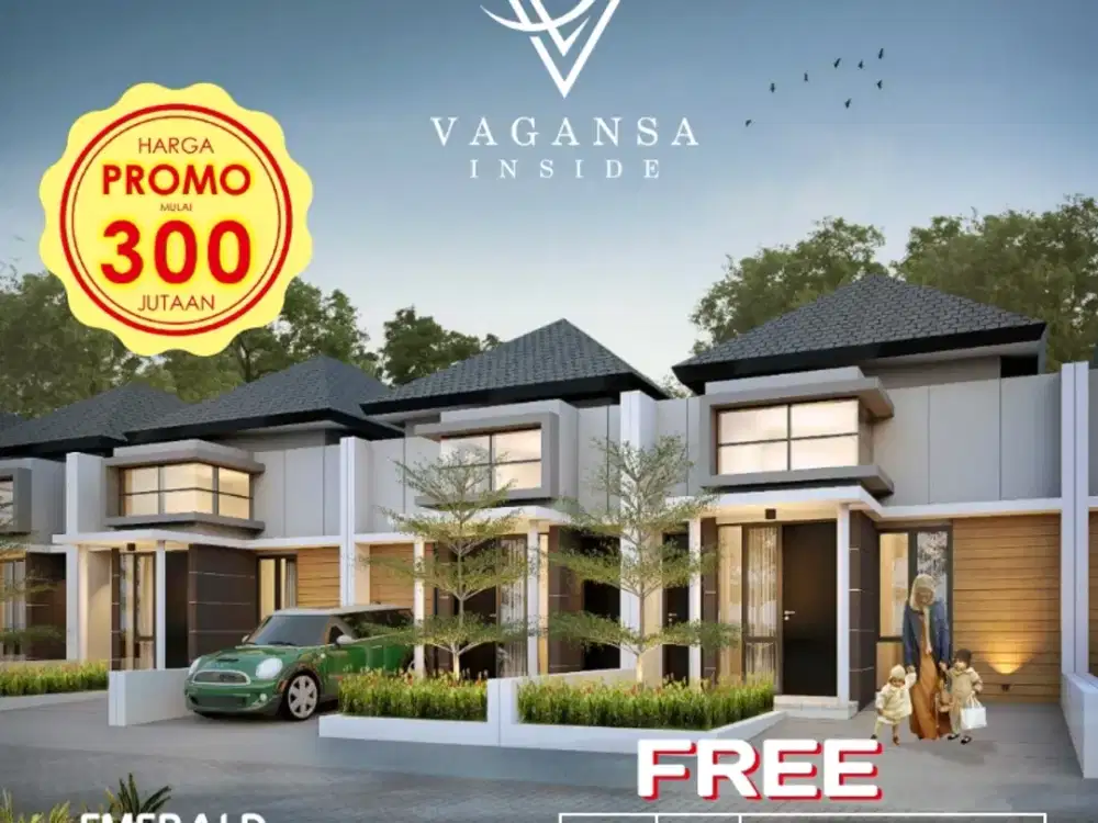 RUMAH CANTIK DI MALANG,DEKAT BINUS ARAYA