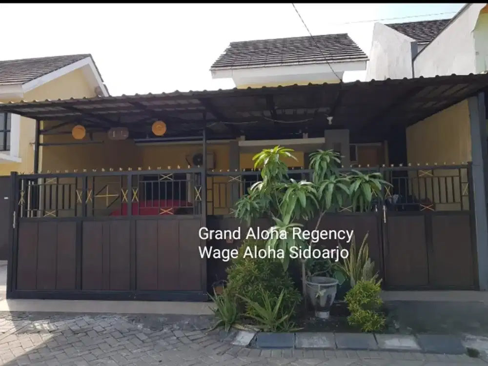 JUAL CEPAT RUMAH GRAND ALOHA SIDOARJO WAGE SIDOARJO