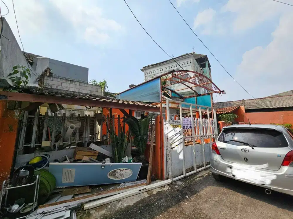 Dijual Rumah Ambruk Hitung Tanah di Pulo Gebang Jakarta Timur