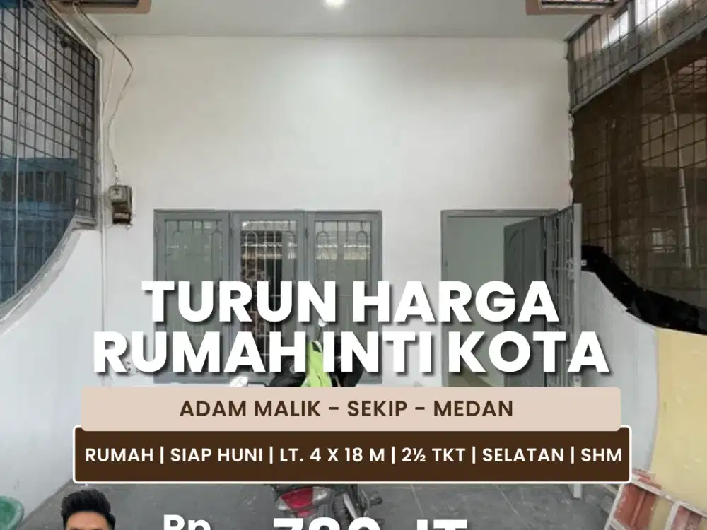 Jual Rumah Siap Huni Baru Renovasi Di Inti Kota Medan