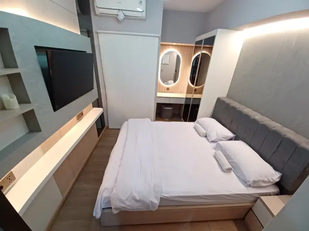 Apartemen Studio Investasi Menguntungkan. Fasilitas Hotel. Cepat BEP.