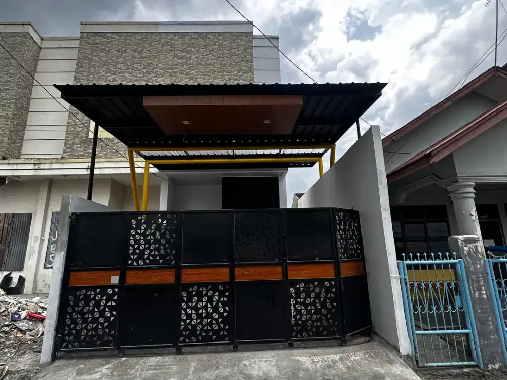 Rumah cantik ready 2 lantai dekat ke kapten Muslim dan gatsu helvetia
