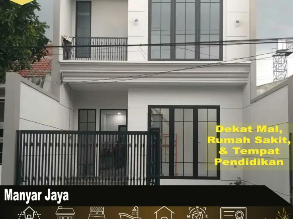 Dijual Rumah Manyar Jaya Surabaya