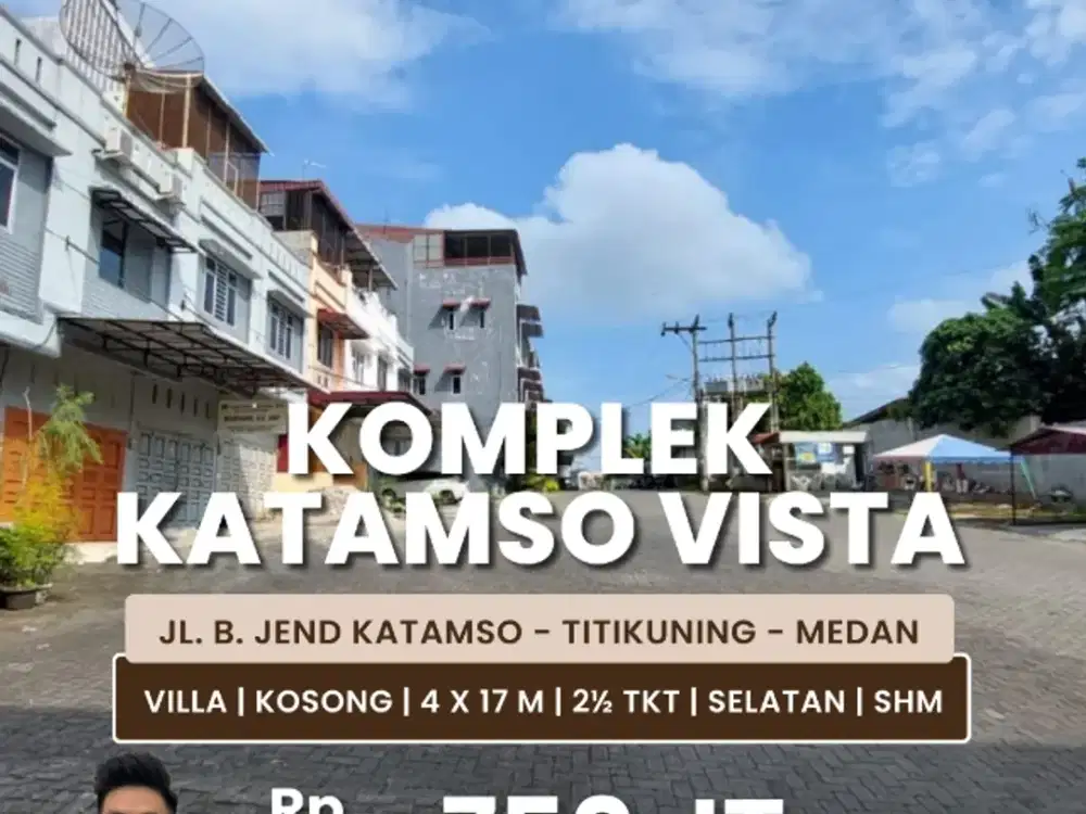 Jual Townhouse Kondisi Kosong Daerah Katamso Titikuning