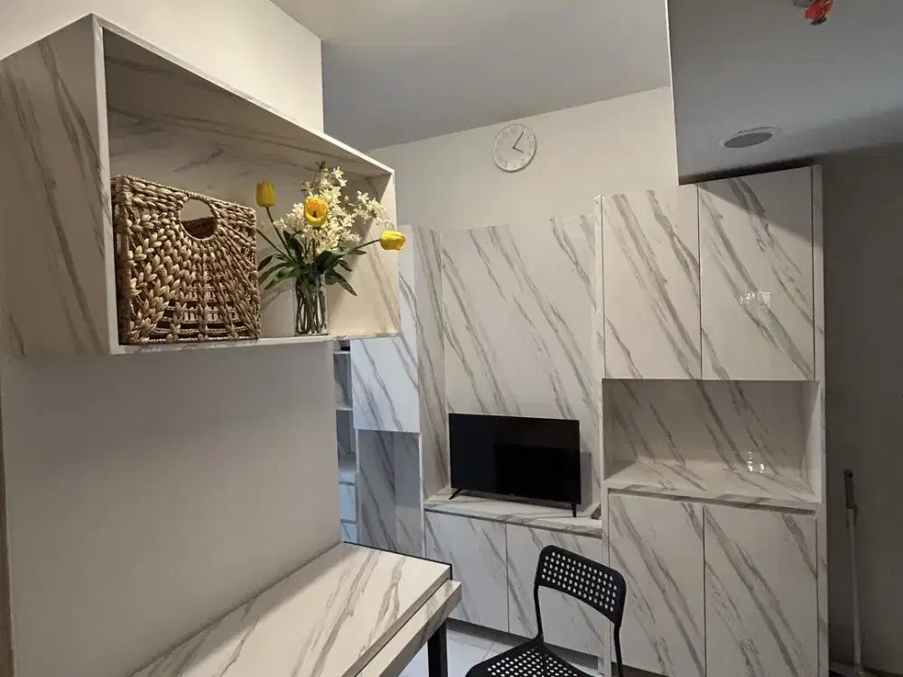 Dijual Apartement Tokyo Riverside tipe 2 bedroom full furnish murahh
