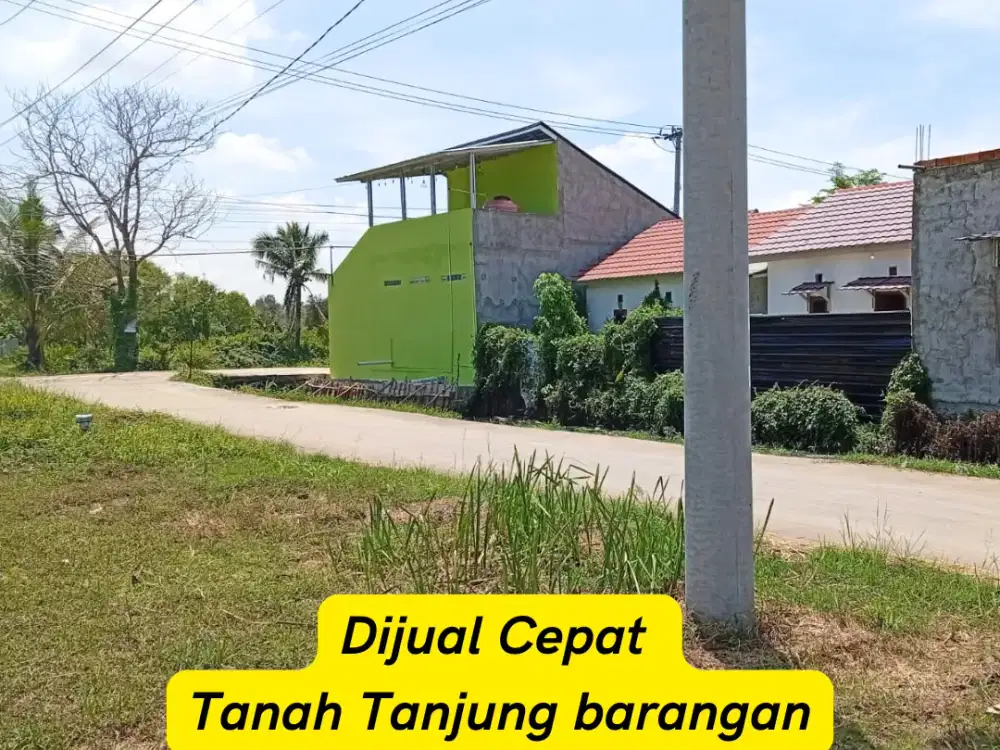 dijual tanah murah tanjung barangan