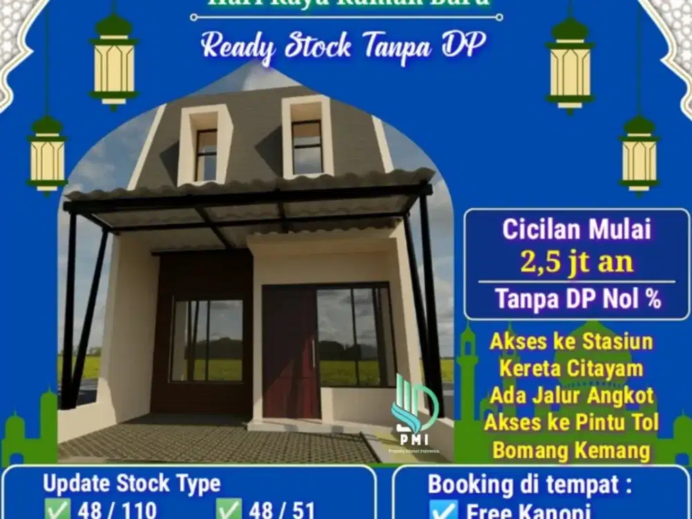Rumah Murah Tanpa DP