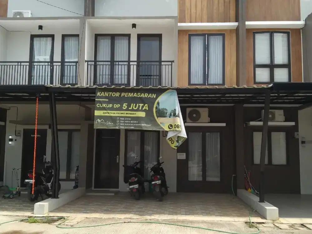 DIJUAL RUMAH JATISAMPURN 2 LANTAI FREE BIAYA ALL IN CUKUP BOOK 5 JUTA