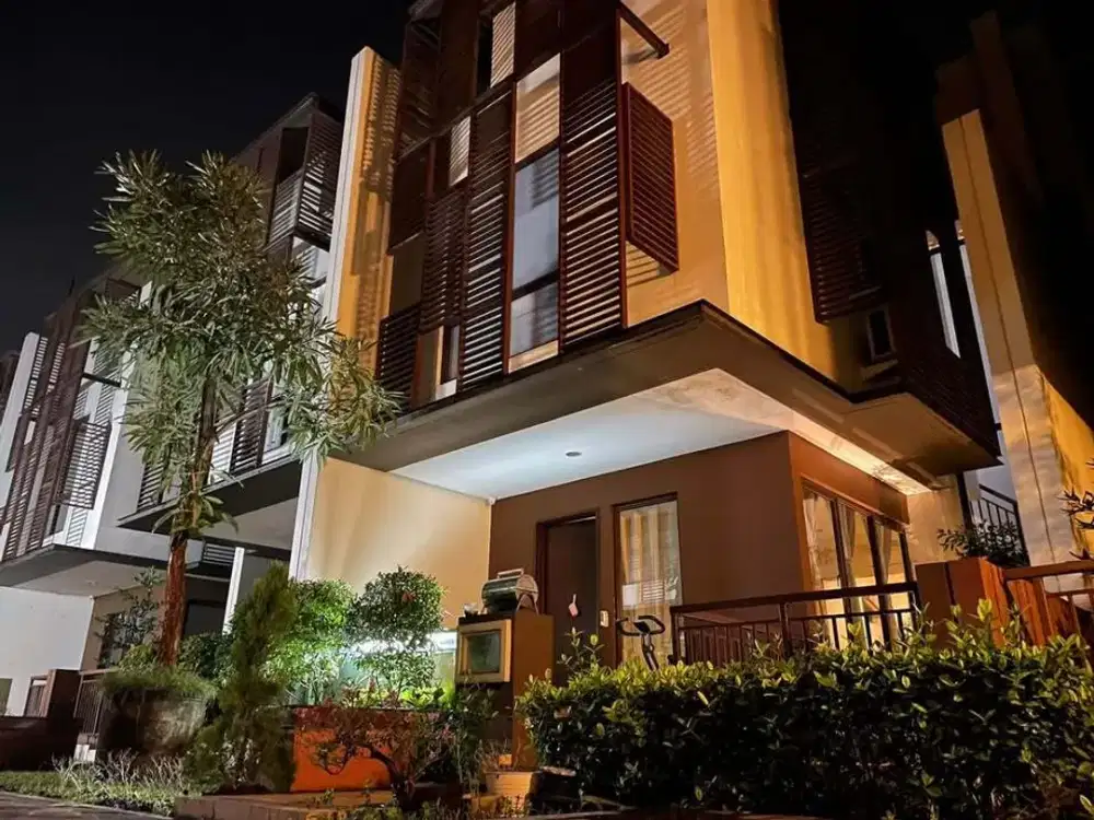 RUMAH FULL FURNISHED CLUSTER WHELFORD GREEN WICH BSD
